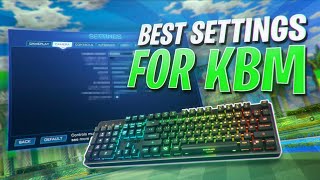 The BEST Settings for Rocket League KBM 2025 [upl. by Parrish683]