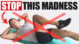 Why Ab Workouts Are A Waste Of Time DO THIS INSTEAD [upl. by Constant]