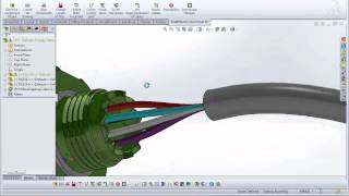 SolidWorks Electrical  Connectors and Cable Design [upl. by Neelyahs]