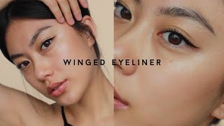 WINGED EYELINER MAKEUP LOOK [upl. by Palila]