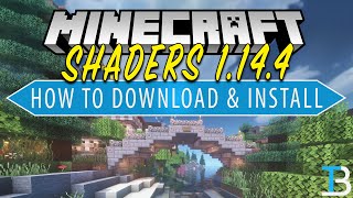 How To Download amp Install Shaders in Minecraft 1144 [upl. by Nosneh]