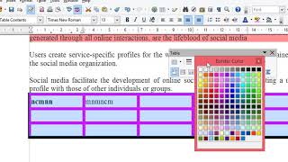 basics of open office writer [upl. by Refinej]