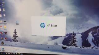 How to Scan to computer with HP Officejet [upl. by Urita]