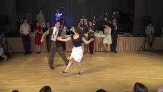 Warsaw Collegiate Shag Festival 2016  Teachers Introduction [upl. by Enetsuj979]