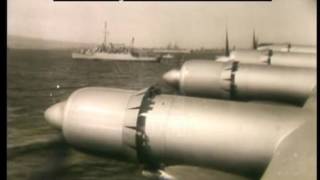 Hughes Spruce Goose 1940s  Film 11565 [upl. by Ibmat]