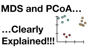 StatQuest MDS and PCoA [upl. by Thissa]