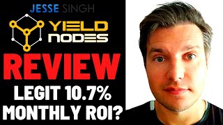 Yieldnodes Review  Legit 107 Monthly ROI Passive Crypto Income or Huge Scam  Yieldnodescom [upl. by Myrvyn]