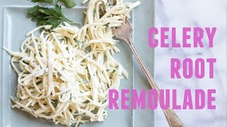 Celery Root Remoulade [upl. by Wolfie]