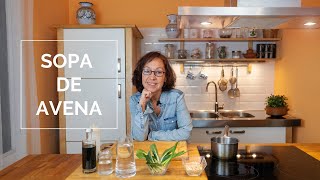 Cómo preparar sopa de avena con verduras en 5 minutos [upl. by Odnomor]