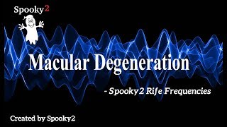 Macular Degeneration  Spooky2 Rife Frequencies [upl. by Assili]