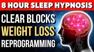 Extremely Powerful Weight Loss Hypnosis To Clear Blocks Meditation [upl. by Mccreery]