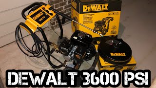 DeWalt 3600 PSI Power Washer Unboxing amp Review [upl. by Bo773]