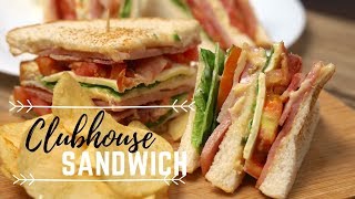 How To Make Clubhouse Sandwich At Home  Sandwich Recipes [upl. by Waldner]