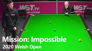 Mission Impossible  Luca Brecel vs Tian Pengfei  Snooker 2020 Welsh Open Last 32 [upl. by Pry826]