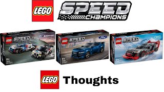 LEGO Speed Champions 2024 Sets  Thoughts [upl. by Anileve]