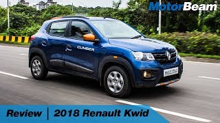 2018 Renault Kwid Review  Best EntryLevel Car  MotorBeam [upl. by Adlaremse]