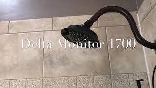 Delta monitor 1700 repair DIY Dad at it again [upl. by Sawtelle]