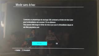 MODE SANS ECHEC PS4 TUTO RÉINSTALLER SYSTÈME  SOLUTION [upl. by Richella478]