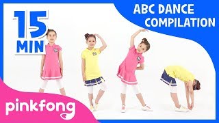 Lets Dance ABC  ABC Song  Compilation  Pinkfong Songs for Children [upl. by Durrell]