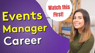 EVENTS MANAGER CAREER  What to Know Before Choosing this Career [upl. by Drusus]