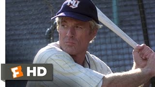 The Natural 38 Movie CLIP  Batting Practice With Wonderboy 1984 HD [upl. by Aihpos]