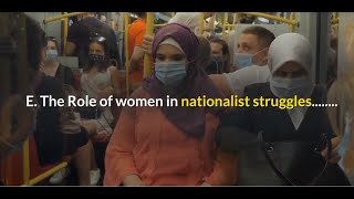 Class 10th I History I Chapter 1 I Write a note on The role of women in nationalist struggles [upl. by Llenoil]