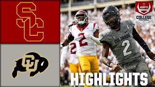 USC Trojans vs Colorado Buffaloes  Full Game Highlights [upl. by Muryh]