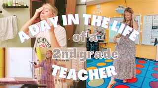 A DAY IN MY LIFE  2nd grade teacher  come to school with me [upl. by Nhtanhoj661]