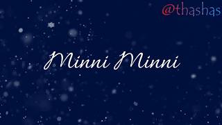 MINNI MINNI SONG LYRICS  JUNE  AMRITHA SURESH  IFTHI  VINAYAK SASIKUMAR [upl. by Leipzig]