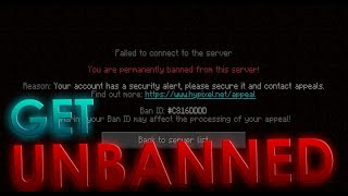 GET UNBANNED from ANY MINECRAFT SERVER in 2025 [upl. by Ahsakal]