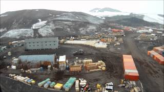 360 Video of McMurdo Station Antarctica [upl. by Aissela]