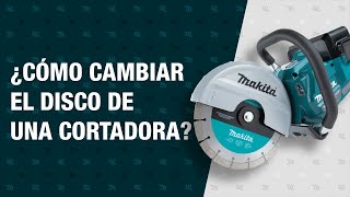 ¿Cómo cambiar el disco de una cortadora eléctrica e inalámbrica [upl. by Tirrell]