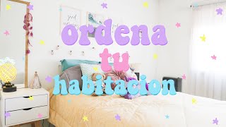 Rutina Para Mantener ORDENADA y LIMPIA tu HABITACIÓN [upl. by Shanks]