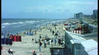 Belgische stranden beaches 1967 Zeebrugge Oostende [upl. by Kraska853]