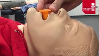 Oropharyngeal Airway Insertion [upl. by Luis]