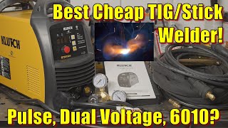 Klutch ST201iDV Cheap TIG and Stick Welder Review [upl. by Sitto]