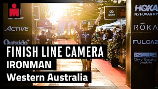 2023 IRONMAN Western Australia  Finish Line Camera [upl. by Gunning721]