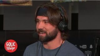 Gardner Minshew with a full beard recaps his RV trip across the USA  Golic and Wingo [upl. by Oibesue327]