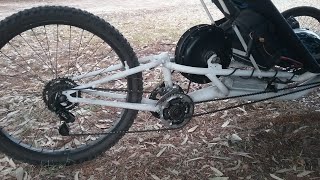 How I converted a hub motor to mid drive [upl. by Aisek]