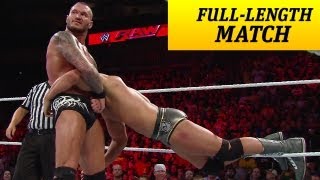 FULLLENGTH MATCH  Raw  Cody Rhodes vs Randy Orton [upl. by Gloria]