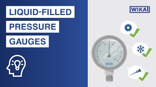 Liquidfilled pressure gauges  Advantages amp application areas [upl. by Eerehs730]