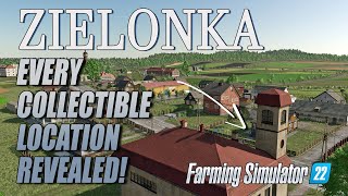 ZIELONKA  Every Collectible Location Revealed  FS22 Premium Expansion [upl. by Jade]