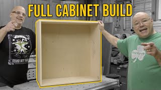 How To Build A Wicked Simple Cabinet From Start To Finish [upl. by Lodi]