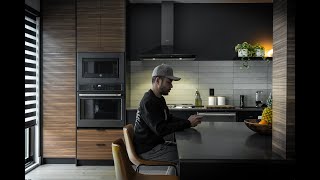 Our Modern Black Kitchen Remodel amp Design Smart Home Kitchen [upl. by Ainiger]