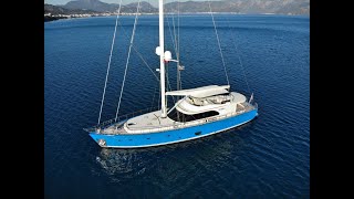 28 m MotorSailer yacht For Sale Interior Walkthrough [upl. by Arenahs722]