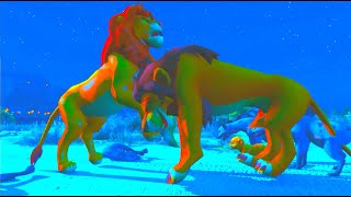 SCAR VS SIMBA Long Cinematic Movie [upl. by Husain]