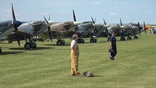 The Spitfires  Flying Legends 2017 [upl. by Petra]