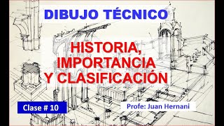 Clase 10 Historia importancia y clasificación del Dibujo Técnico [upl. by Parthenia440]