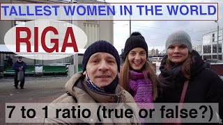 Latvia  Seven Women to One Man Fact or Fiction 🇱🇻 [upl. by Azirb]