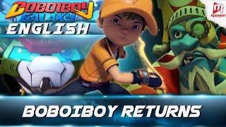 BOBOIBOY GALAXY EP01  ENG DUB [upl. by Naitsabes340]